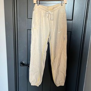 Unisex tan Nike joggers